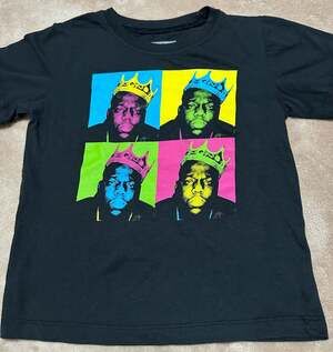 Brooklyn Mint The Notorious B.I.G. Crown Pop Art Toddler T-Shirt, Size 5T